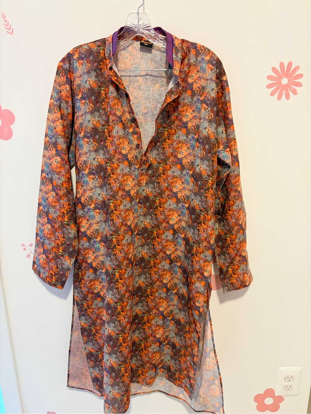 Men’s colorful Indian kurta